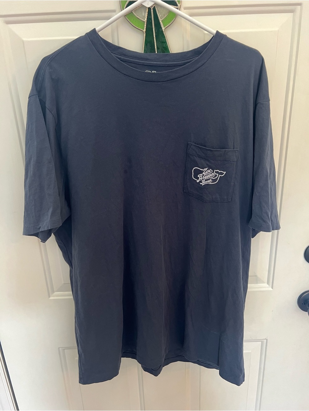Vineyard Vines Zac Brown Band shirt Blue Short-Sleeve Pocket Tee